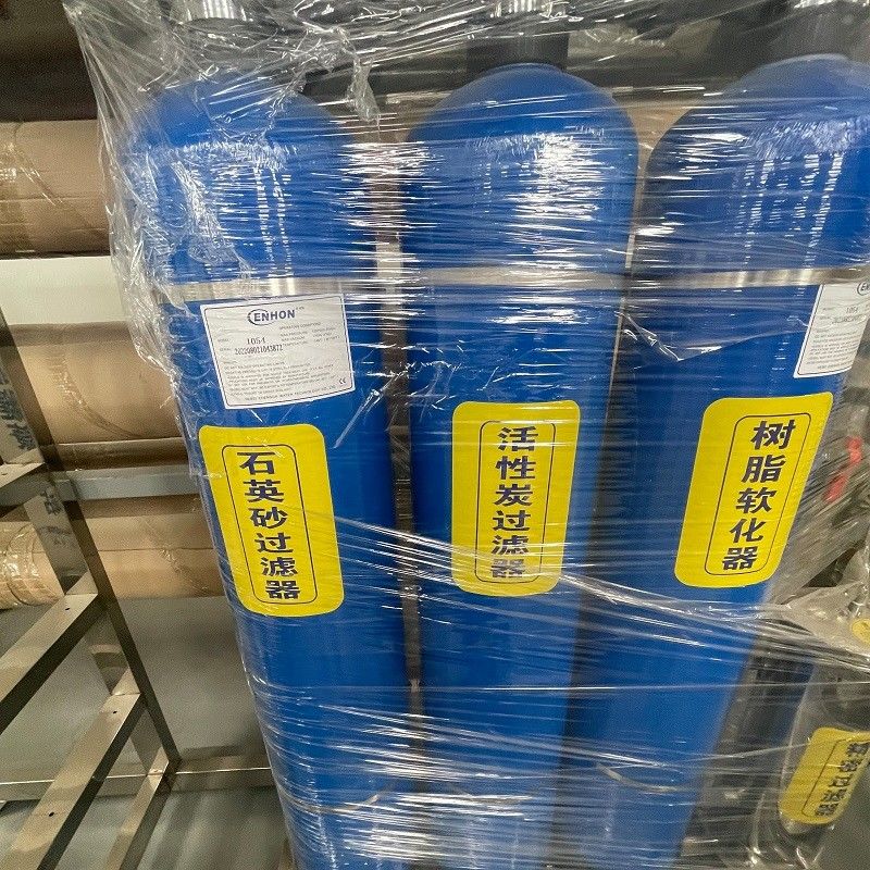 1000 L / H Water Filtration Machine For Well Water Sand Carbon Filter Industry Purifier