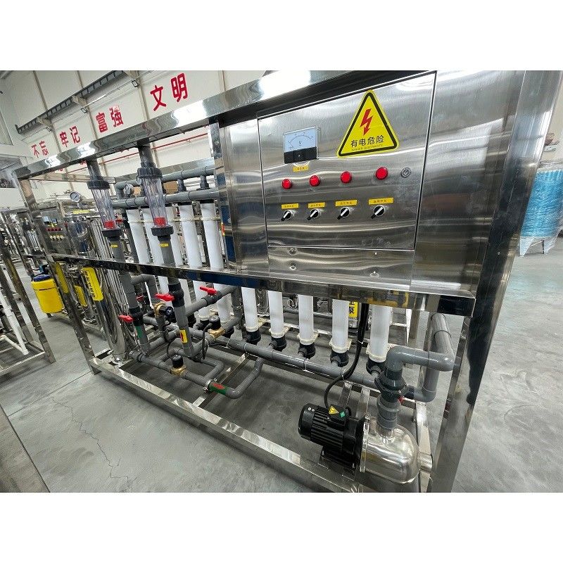 High Capacity 5000L / H Ultrafiltration Water Treatment Machine For Fabric Production