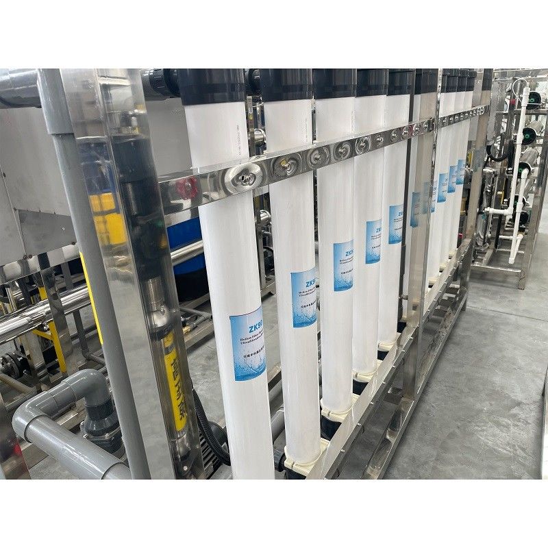 High Capacity 5000L / H Ultrafiltration Water Treatment Machine For Fabric Production