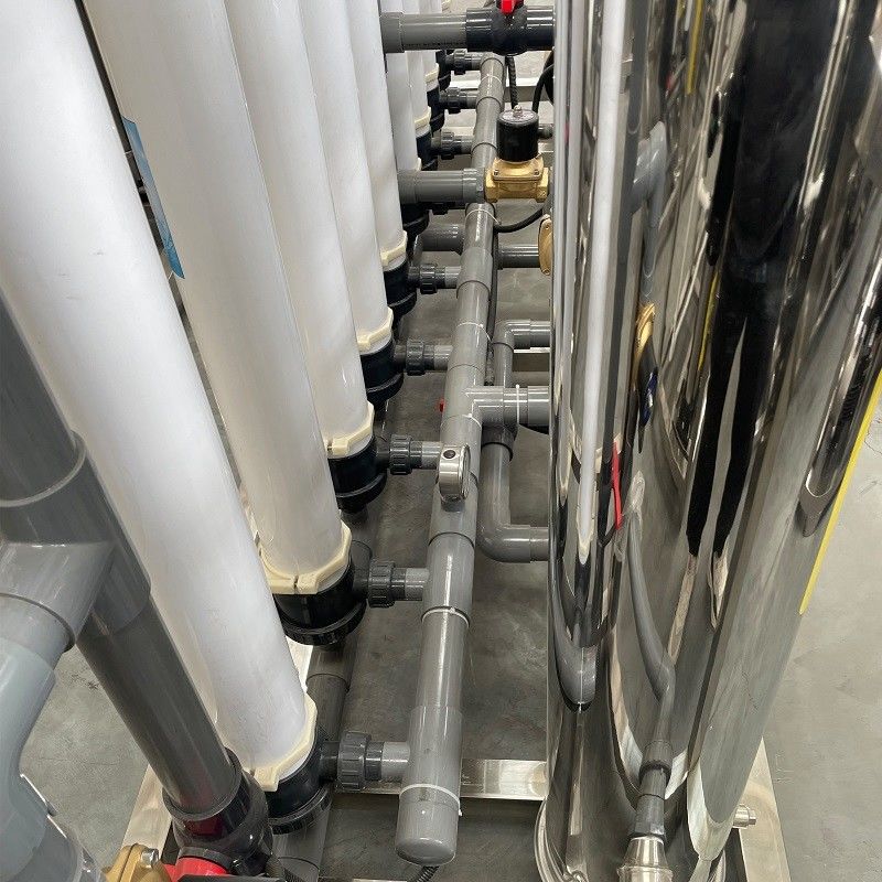 High Capacity 5000L / H Ultrafiltration Water Treatment Machine For Fabric Production