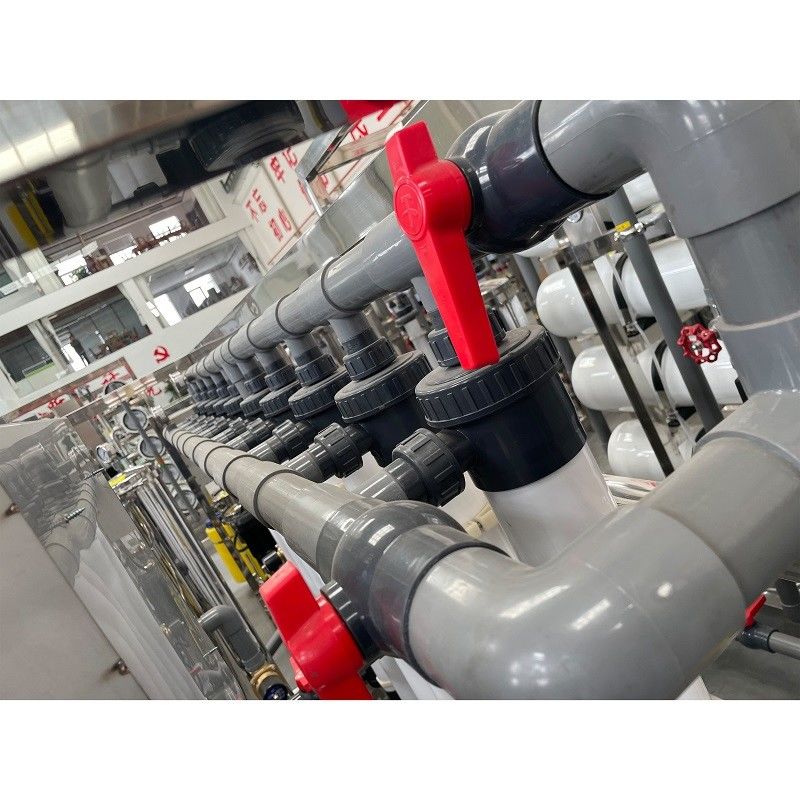 High Capacity 5000L / H Ultrafiltration Water Treatment Machine For Fabric Production
