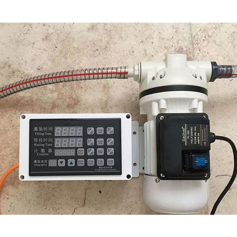 Restaurant Small Single Head Magnetic Pump Filling Machine with Motor Core Components