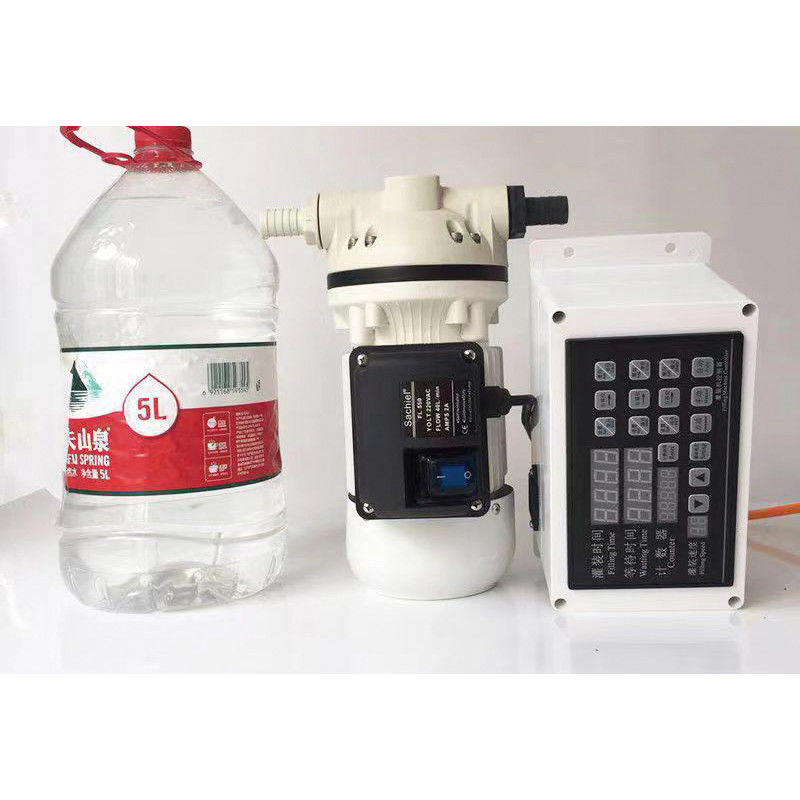 Restaurant Small Single Head Magnetic Pump Filling Machine with Motor Core Components
