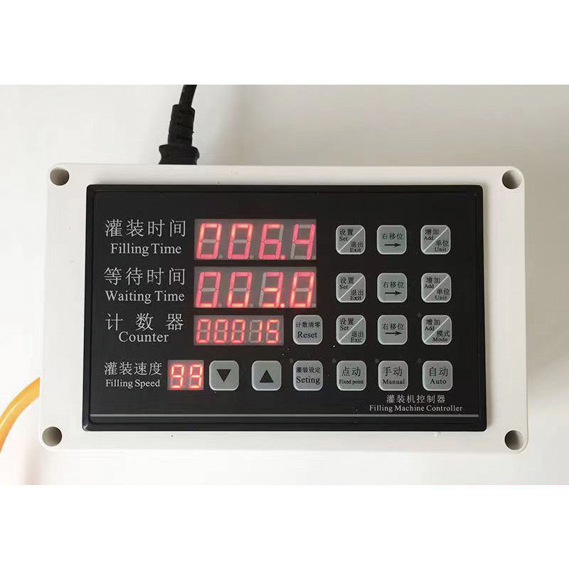 Restaurant Small Single Head Magnetic Pump Filling Machine with Motor Core Components