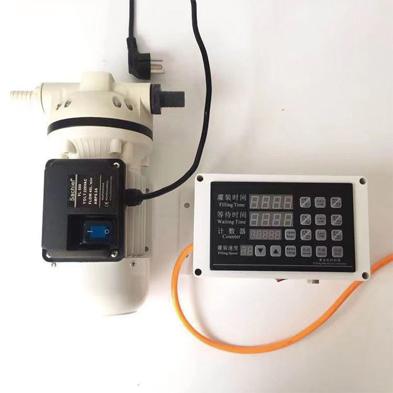 Restaurant Small Single Head Magnetic Pump Filling Machine with Motor Core Components