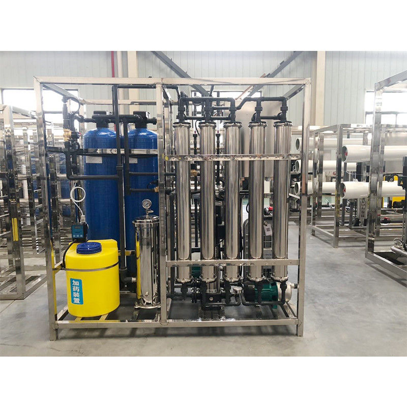 UF Module 0.0001-0.001um 500LPH Purified Ultra Pure RO EDI Water Treatment System for Water