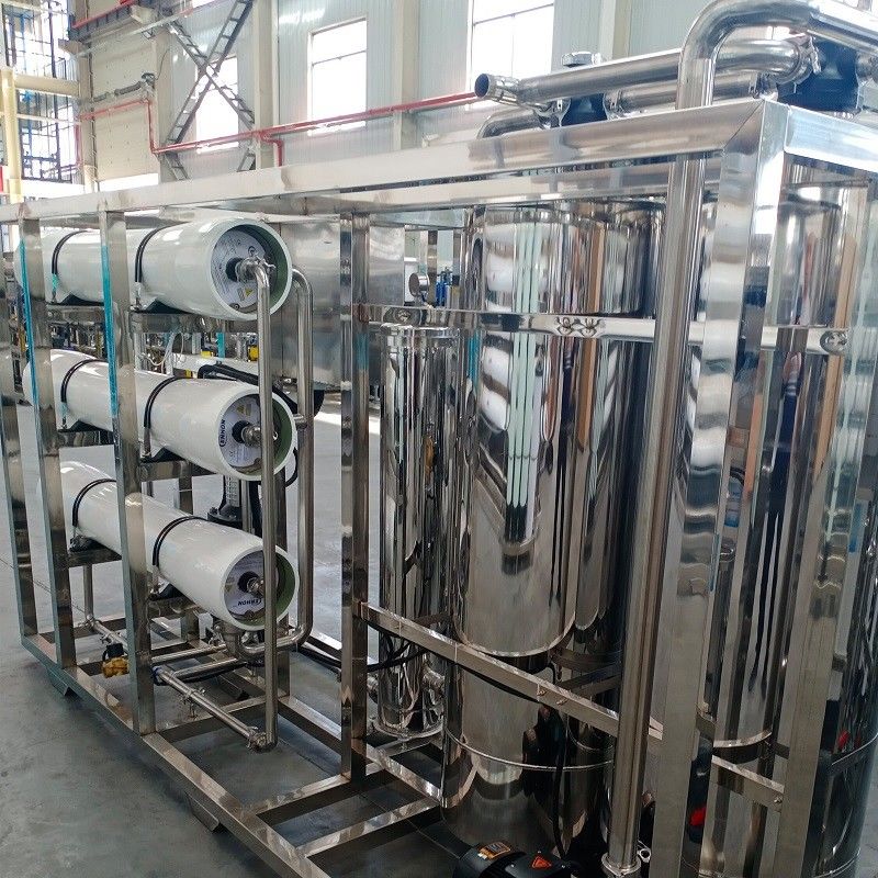 PLC Controlled 3T/h Reverse Osmosis Ro System for Industrial Drinking Water Treatment