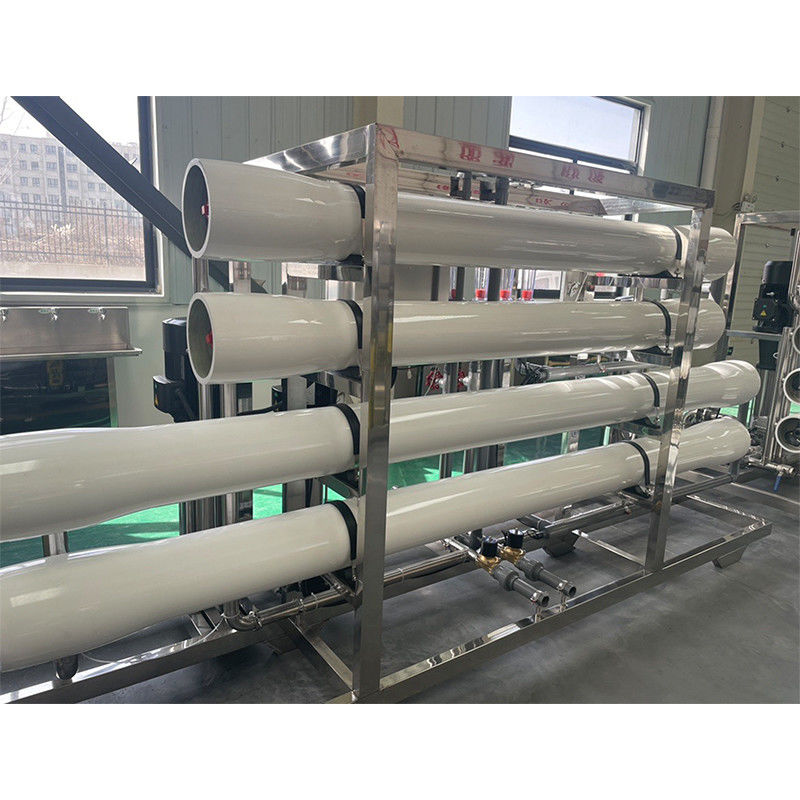 380V/1.5Kw Double Treatment Reverse Osmosis Water Purification Plant for 10 Ton Water
