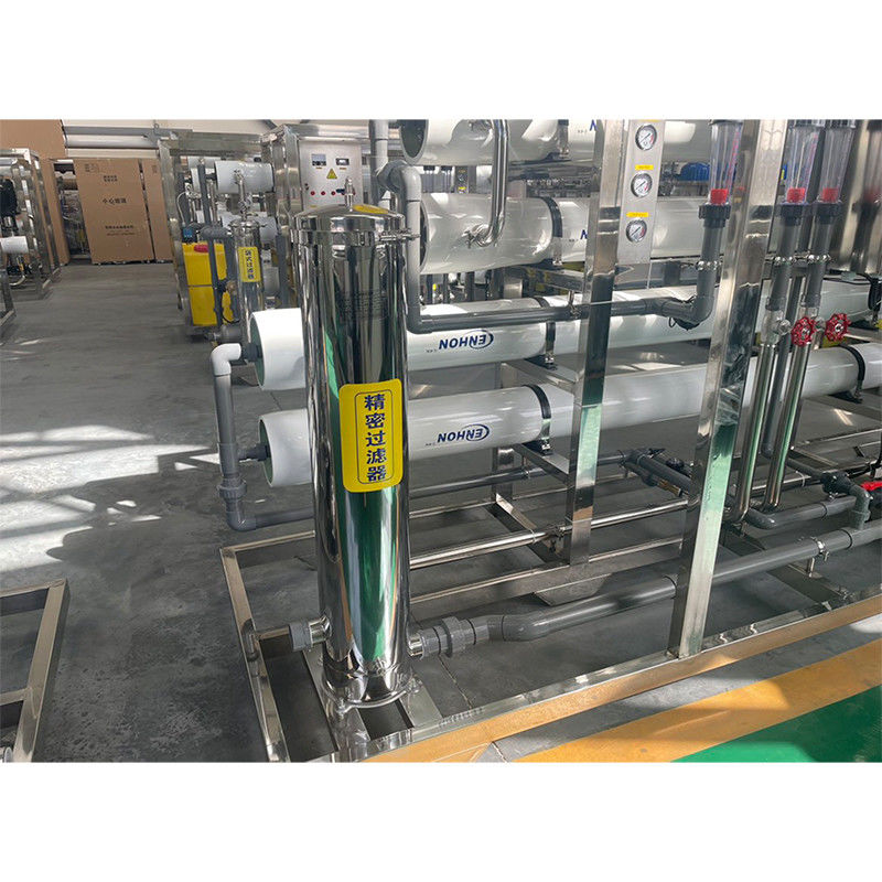 380V/1.5Kw Double Treatment Reverse Osmosis Water Purification Plant for 10 Ton Water