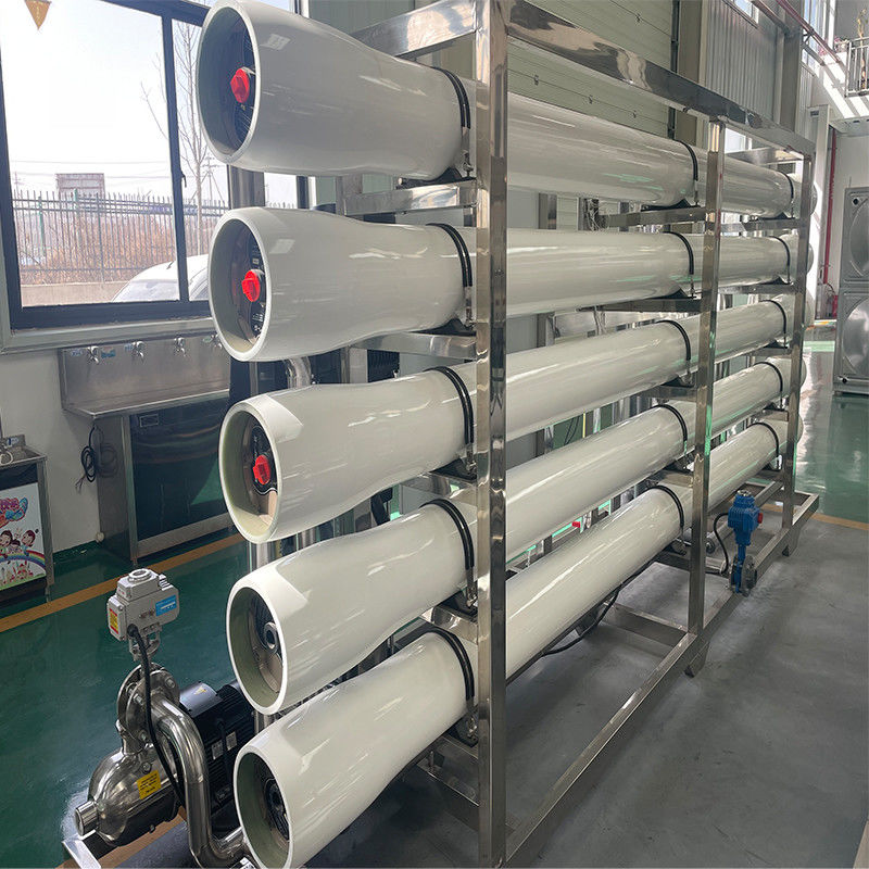 Borehole Well Saline Water Treatment Machines with Wooden Case Reverse Osmosis Filter
