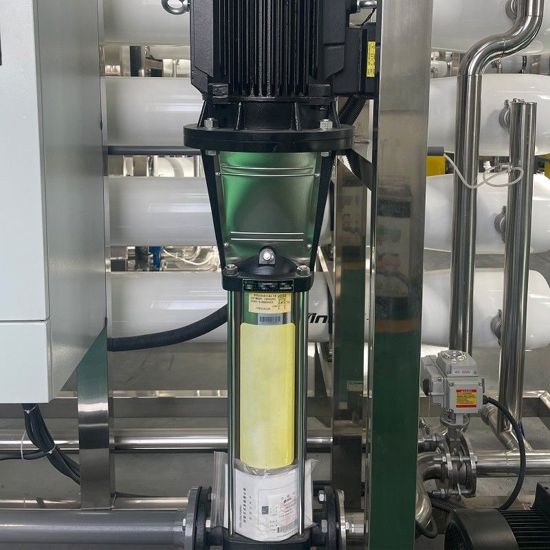 Borehole Well Saline Water Treatment Machines with Wooden Case Reverse Osmosis Filter