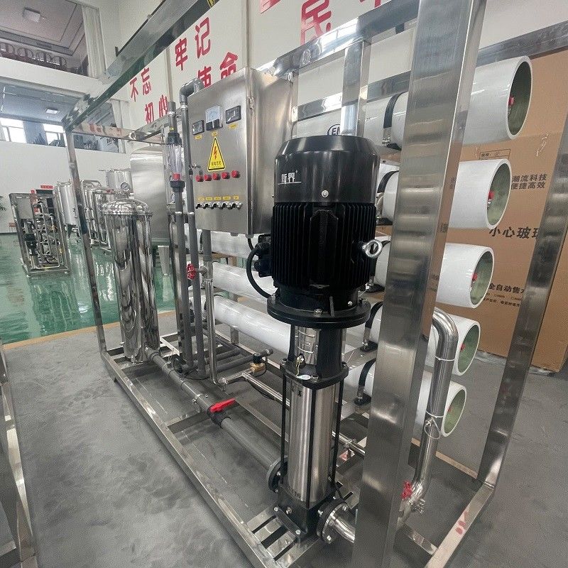 1500*600*1500mm 380V/1.5Kw RO Water Plant for 10000LPH Reverse Osmosis System Solution