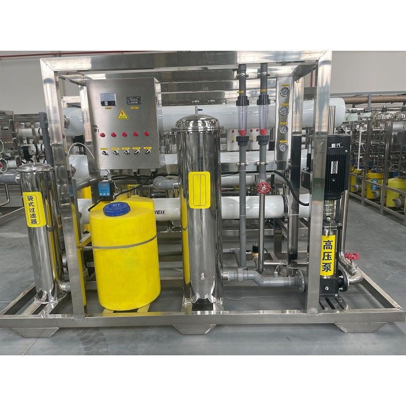 6000LPH RO Drinking Water Purifier Filter Machine for 300kg Core Components Pump