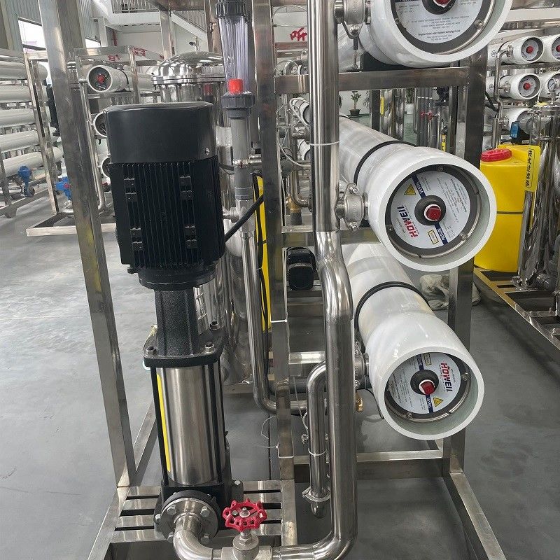 6000LPH RO Drinking Water Purifier Filter Machine for 300kg Core Components Pump