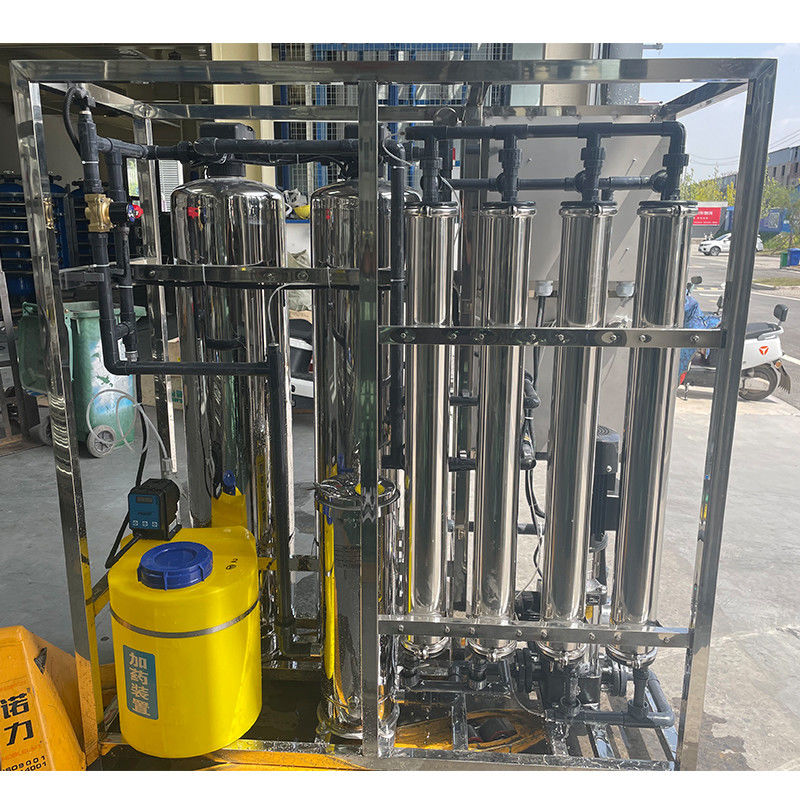 1.5Kw 380V Two Stage Industrial RO Water Filtration Equipment for Water Purification