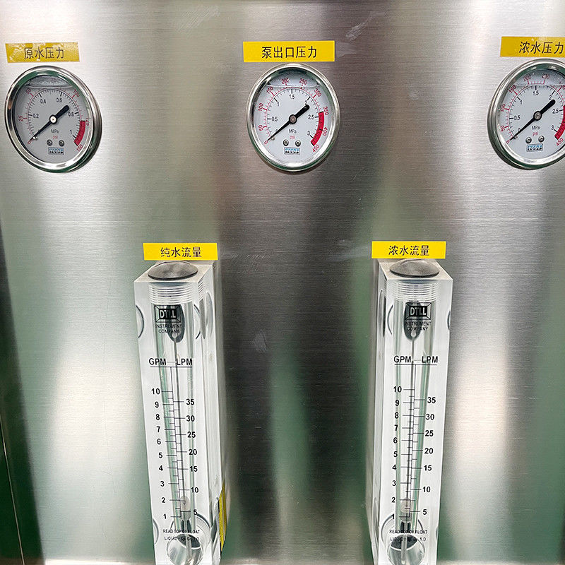 1000LPH RO Reverse Osmosis Water Purification System for 3 Bottles Treatment Machine Plant