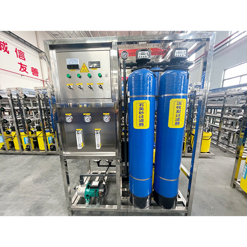 Core Components Engine 500kg/H Water Purification System for Mineral Water Production
