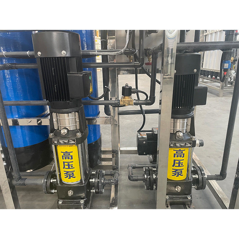 1 Ton 380V/4Kw Two-Stage 1000LPH RO Filter Water Purifier System for Purification