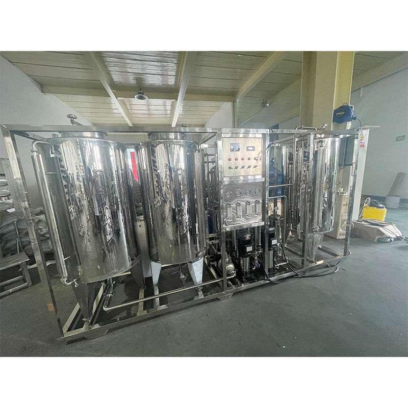 380V/1.5Kw Pump Core Components 1000LRO Reverse Osmosis Water Treatment System with Water Tank
