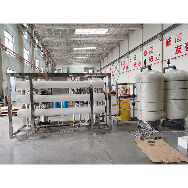6000LPH Commercial Water Filter Plant for Industrial Reverse Osmosis Water Filtration