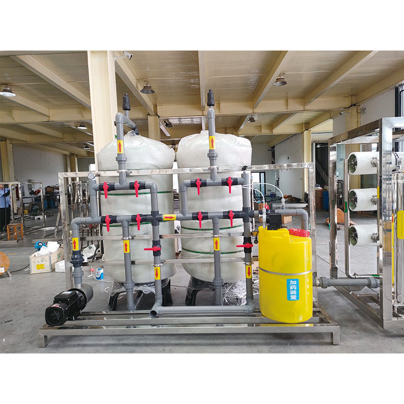 6000LPH Commercial Water Filter Plant for Industrial Reverse Osmosis Water Filtration