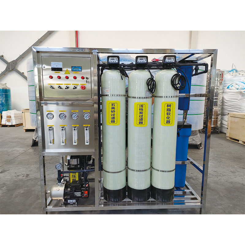 Industrial Reverse Osmosis Water Purification Filter with UF Module and 500L Capacity